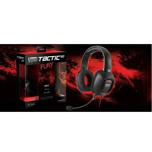 Creative Headset SB Tactic Fury USB Kulaklık