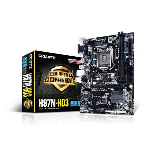 Gigabyte H97M-HD3 H97 DDR3 1150p Anakart