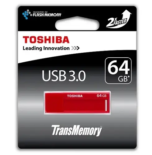 Toshıba 64 Gb Bellek Usb 3.0 Daıchı Kırmızı