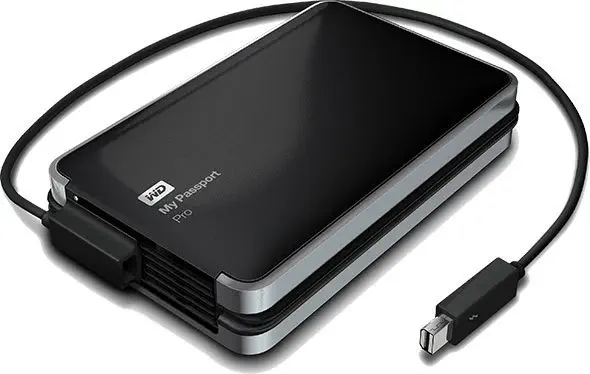 WD 2TB 2.5″ My Passport Pro Thunderbolt Gümüş Taşınabilir Disk