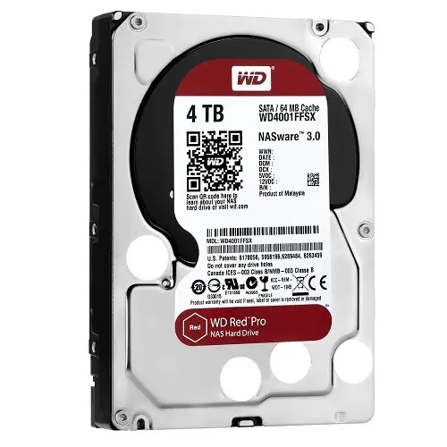 WD 4TB Red Pro SATA3 7200rpm 64MB Harddisk (WD4001FFSX)