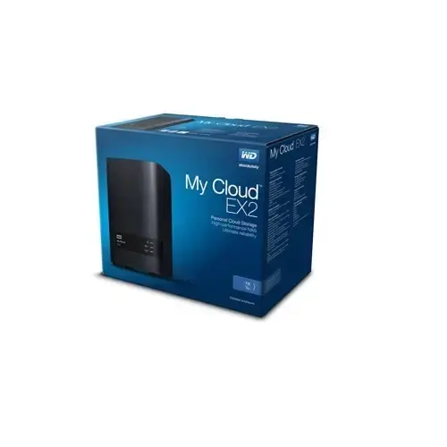 WD My Cloud 3,5″ EX2 4TB Gigabit Eth, USB 3.0x2