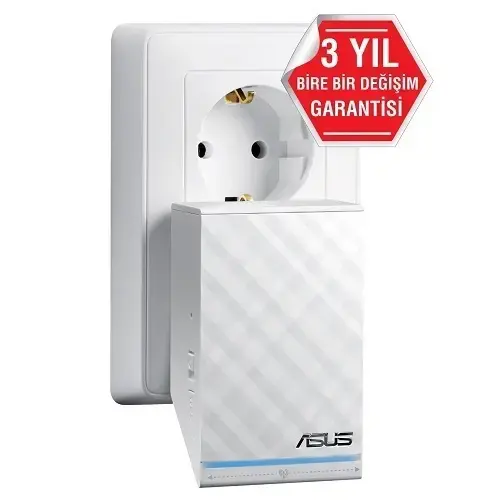 Asus RP-N14 N300 Kablosuz Menzil Arttırıcı, Repeater, Ses Aktarıcı,İnternet Radyo