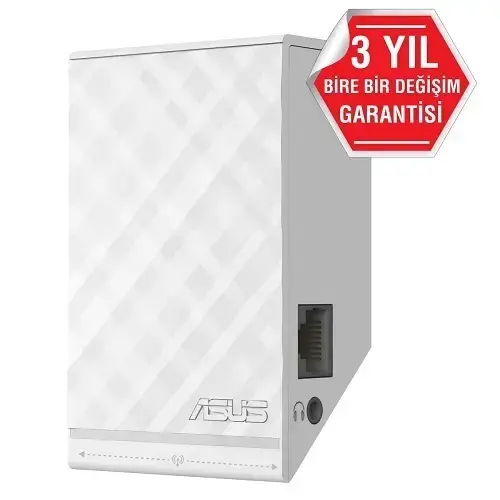 Asus RP-N14 N300 Kablosuz Menzil Arttırıcı, Repeater, Ses Aktarıcı,İnternet Radyo