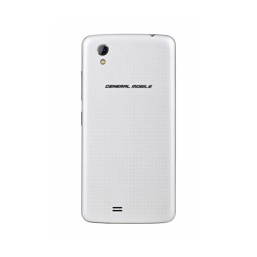 General Mobile Discovery II Mini Cep Telefonu (Beyaz-Siyah Arka Kapaklı)