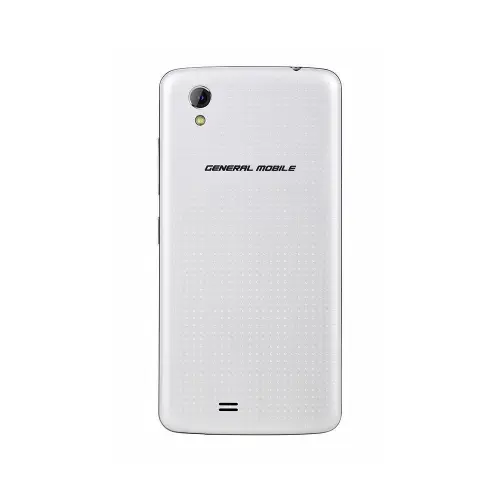 General Mobile Discovery II Mini Cep Telefonu (Beyaz-Siyah Arka Kapaklı)
