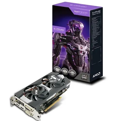 Sapphire R9 270X DUAL-X O.C. 2GB DDR5 256Bit Ekran Kartı