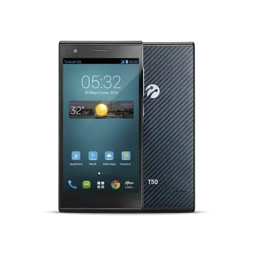 Turkcell T50 Siyah Cep Telefonu