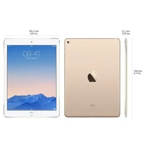 Apple iPad Air2 16GB Wi-Fi + 4G Gold Tablet (MH1C2TU/A)