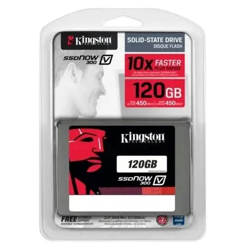 Kingston 120GB V300 SSD SATA3 450/450 MB