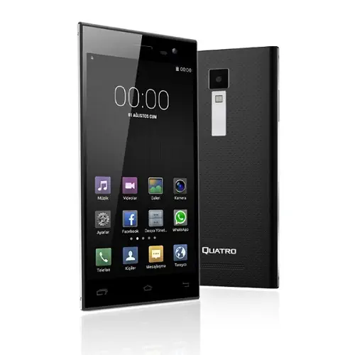 Quatro S1453 8GB 5.5″ Siyah Cep Telefonu