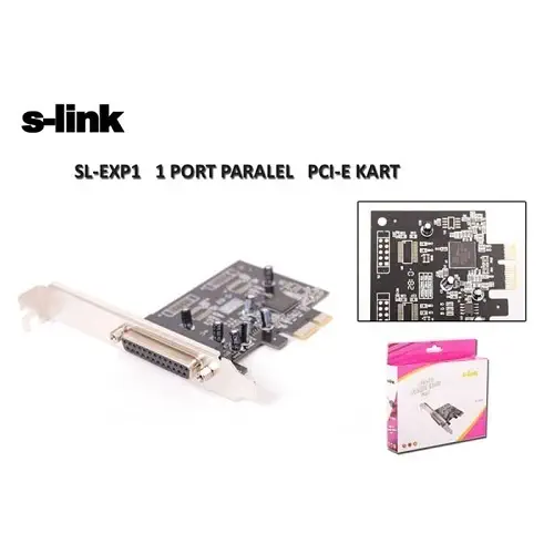 S-link SL-EXP1 PCI Express Paralel 1 Port Kart