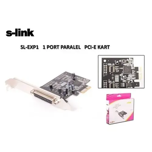 S-link SL-EXP1 PCI Express Paralel 1 Port Kart