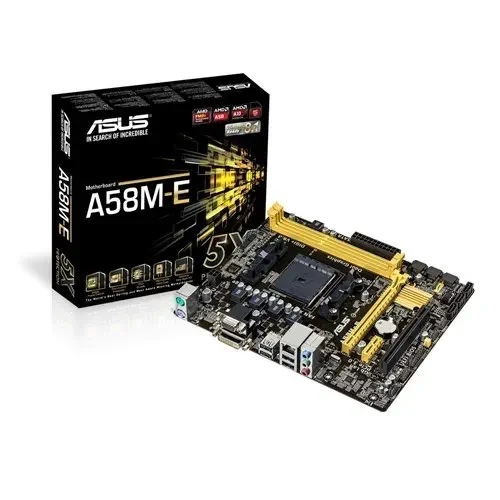 Asus A58M-E Amd A58 DDR3 Dvı Glan COM USB3.0 FM2 Anakart