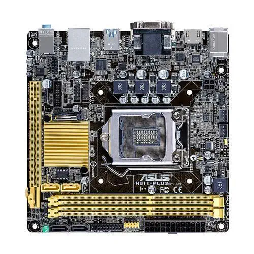 Asus H81I-PLUS Intel H81 Soket 1150 DDR3 1600MHz Mini ITX Anakart
