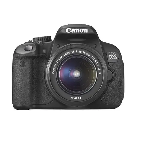 Canon EOS 650D DC 18MP 3.0 LCD+18-55+75-300mm Lens