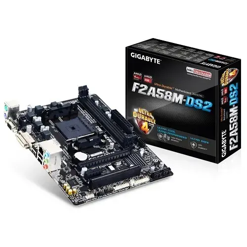 Gigabyte F2A58M-DS2 AMD FM2 DDR3 S+V+GL ATX Anakart