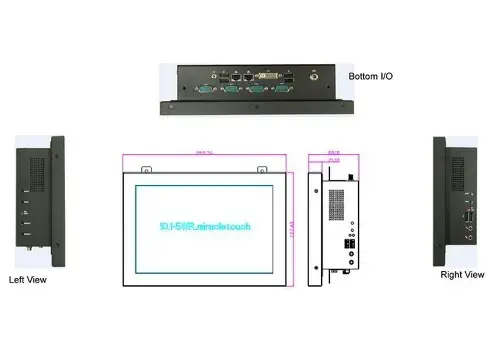 Jetway 15″ 150F36R Panel PC