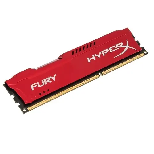 Kingston 4GB DDR3 1600Mhz HyperX Fury Red Ram - HX316C10FR/4 