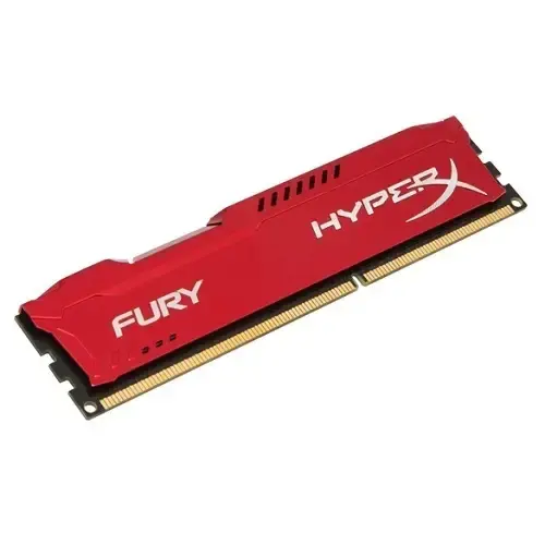 HyperX Fury 8GB (1x8GB) DDR3 1600Mhz CL10 Kırmızı Ram - HX316C10FR/8