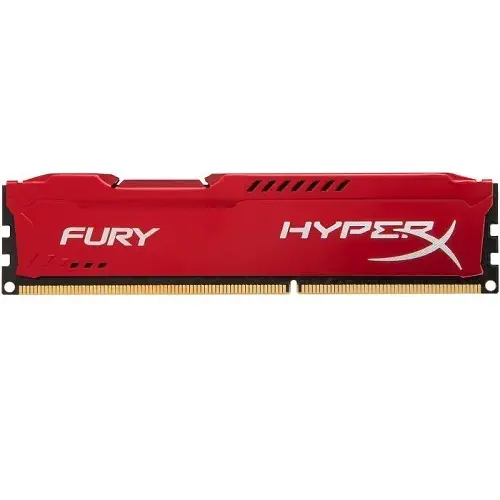 HyperX Fury 8GB (1x8GB) DDR3 1600Mhz CL10 Kırmızı Ram - HX316C10FR/8