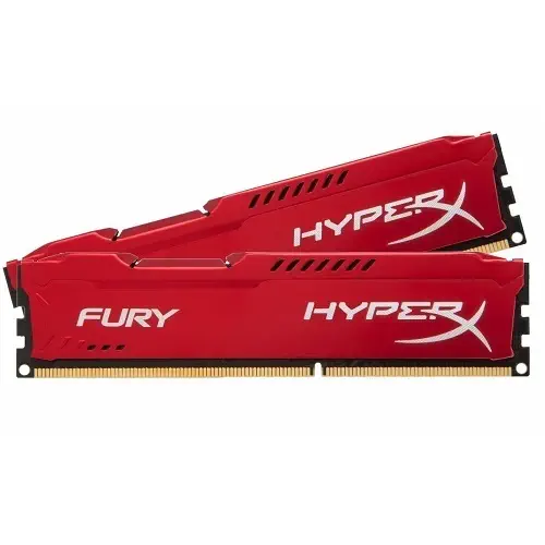 HyperX Fury 8GB (1x8GB) DDR3 1600Mhz CL10 Kırmızı Ram - HX316C10FR/8