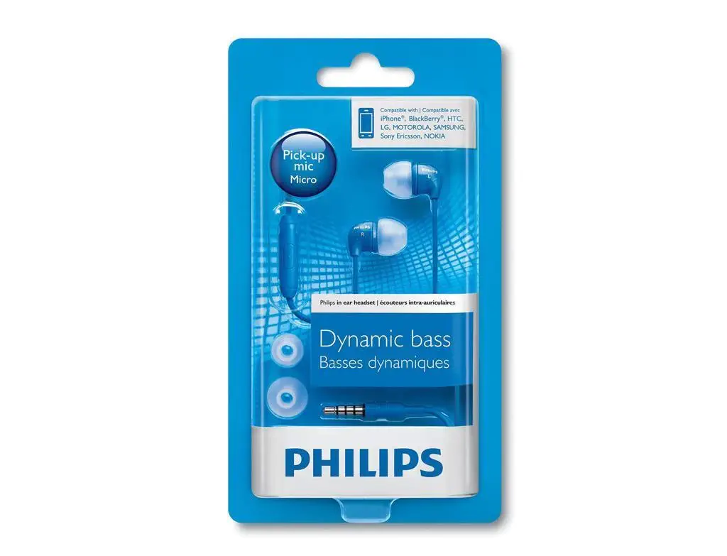 Philips SHE3595BL Kulakiçi Kulaklık Mavi