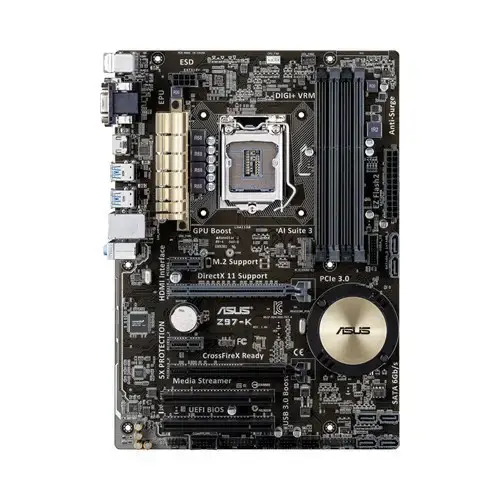 Asus Z97-K Z97 DDR3 Sata3 Glan Usb3 1150p Anakart