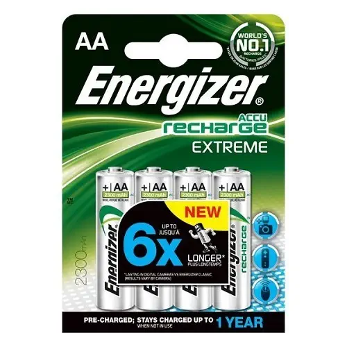Energizer E16-9993 2300mAH AA Tipi Şarj Edilmiş Kalem Pil
