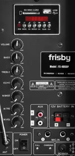 Frisby FS-4050P Dahili Bataryalı Aktif Ses Sistemi 