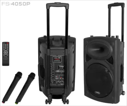 Frisby FS-4050P Dahili Bataryalı Aktif Ses Sistemi 