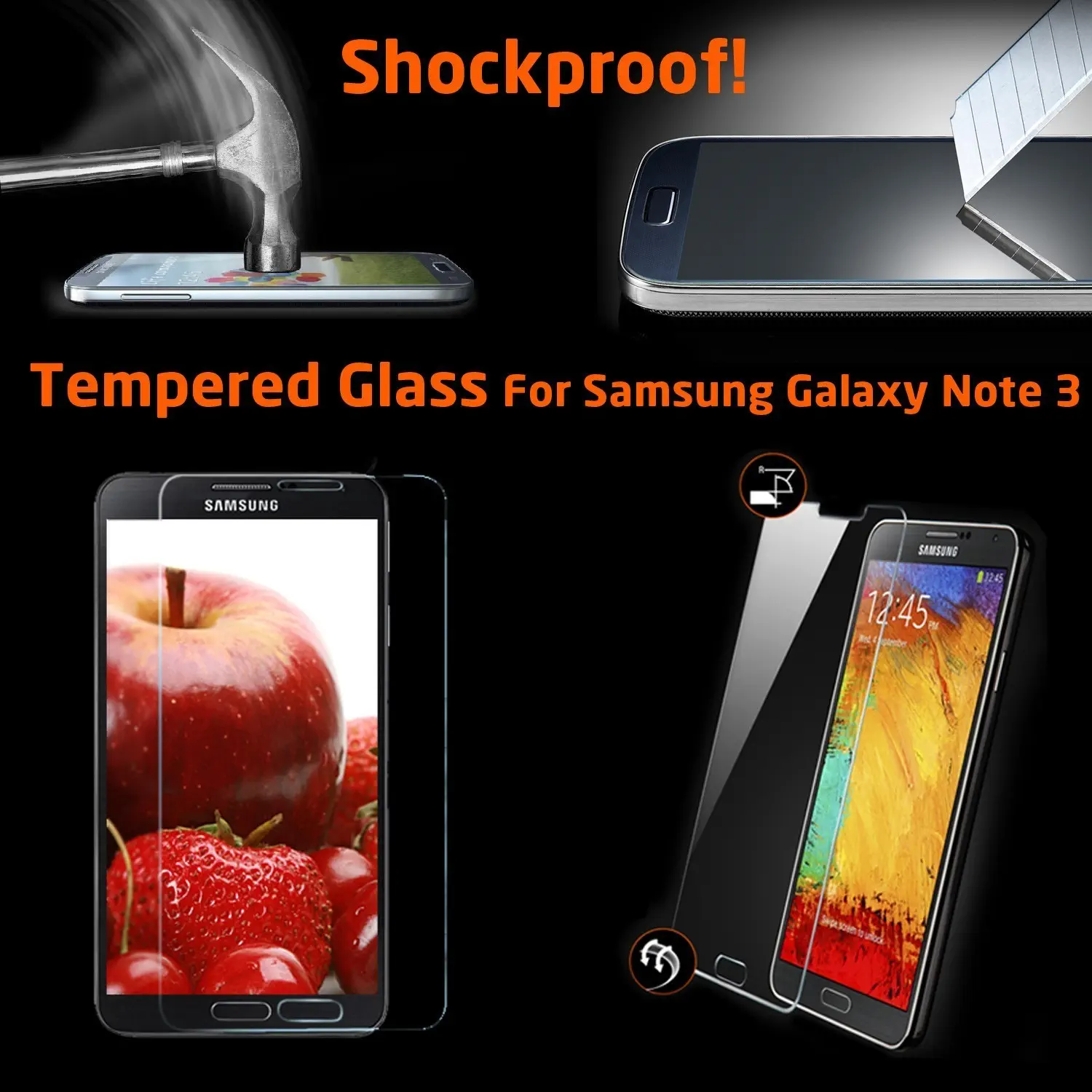 Frisby FTG-SM7060 Samsung N9005/NOTE3 Tempered Glass
