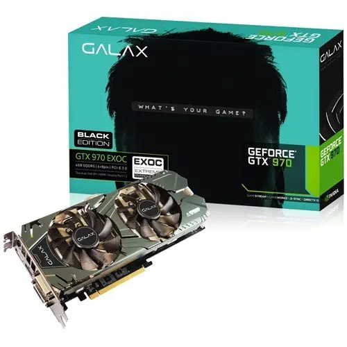 Galaxy GTX970 EX OC 4GB DDR5 256Bit Ekran Kartı
