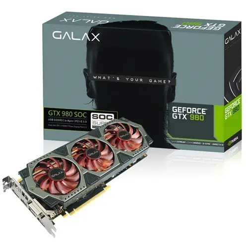Galaxy GTX980 SOC 4GB DDR5 256Bit Ekran Kartı