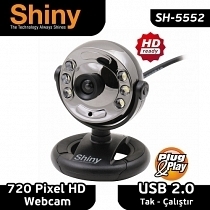 Inca SH-5552 Shiny 5 Megapiksel Işıklı Webcam
