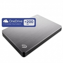 Seagate Backup Plus Slim 1TB 2.5" USB 3.0 Gümüş Taşınabilir Disk STDR1000201