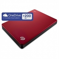Seagate Backup Plus Slim 1TB 2.5" USB 3.0 Kırmızı Taşınabilir Disk STDR1000203