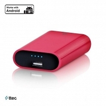 Ttec Easysharge Smart Taşınabilir Şarj Cihazı 5600mAH Pembe