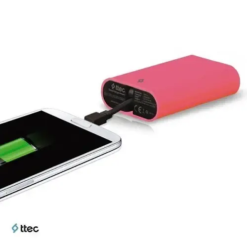 Ttec Easysharge Smart Taşınabilir Şarj Cihazı 5600mAH Pembe