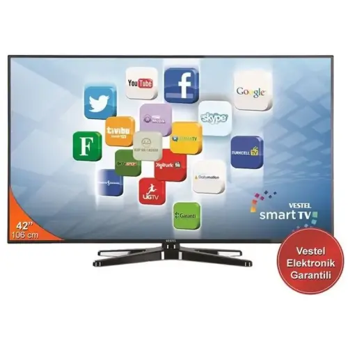 Vestel 42PF7175 Full HD 400HZ Smart Uydulu Led TV