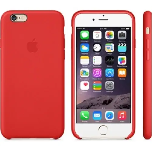 Apple iPhone 6 Deri Case Kırmızı (MGR82ZM/A)