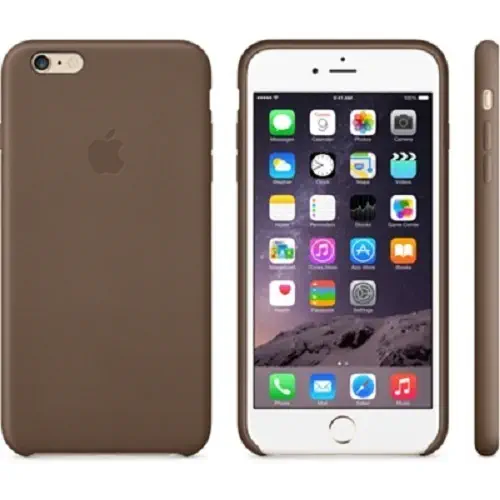 Apple iPhone 6 Plus Deri Case Koyu Kahve (MGQR2ZM/A)