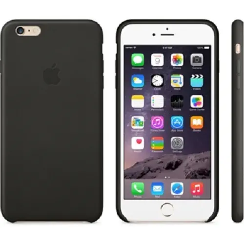 Apple iPhone 6 Plus Deri Case Siyah (MGQX2ZM/A)