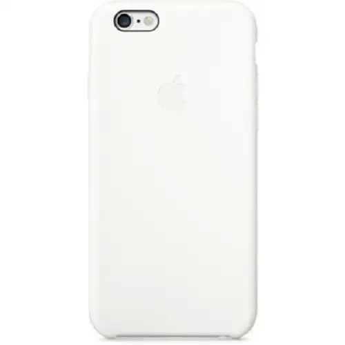 Apple iPhone 6 Silikon Kılıf Beyaz (MGQG2ZM/A)
