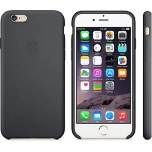 Apple iPhone 6 Plus Silikon Kılıf Siyah (MGR92ZM/A)