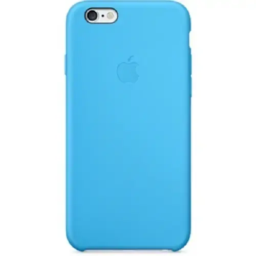 Apple iPhone 6 Plus Silikon Kılıf Mavi (MGRH2ZM/A)
