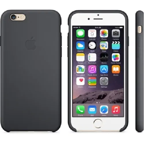 Apple iPhone 6 Silikon Kılıf Siyah (MGQF2ZM/A)