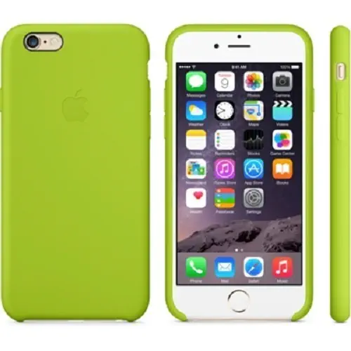 Apple iPhone 6 Silikon Kılıf Yeşil (MGXU2ZM/A)