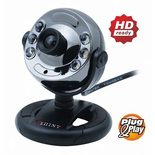 Shiny SH-5552 6 Işıklı Webcam