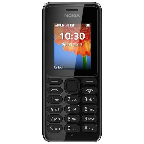 Nokia 108 Dual Sim Siyah Cep Telefonu